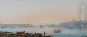 Marsamxett Harbour, Malta by Luigi Maria Galea