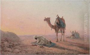 Prayers In The Desert by Luigi Maria Galea