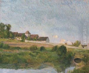 La Ferme De La Groue A Osny by Paul Gauguin