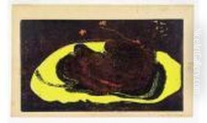 Manao Tupapau. 1893-1894. by Paul Gauguin