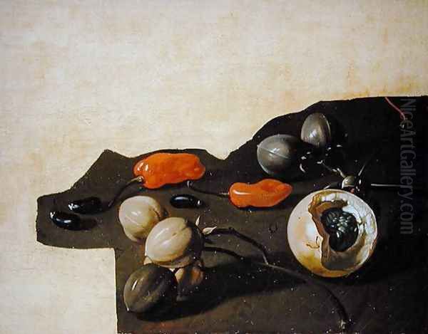 Study of Surinam fruit and spices - view 1