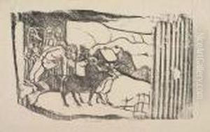 Le Calvaire Breton<</b> by Paul Gauguin