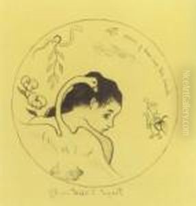 Leda by Paul Gauguin