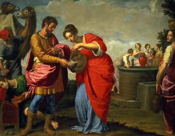 Rebecca and Eliezer at the Well, c.1626-27 - view 1