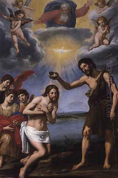 The Baptism of Christ by Ottavio Vannini