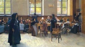 The Knitting Room by Hubert Vos
