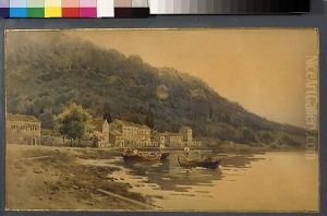 Coastal Village In Corfu by Angelos Giallina