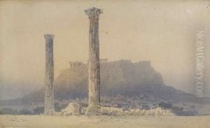 Athen - Blick Auf Die
Akropolis. by Angelos Giallina