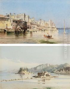 The Island Of Pontikonissi by Angelos Giallina