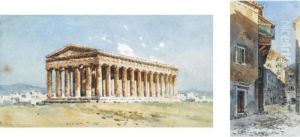 The Thesion; Street Scene, Corfu
