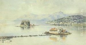 The Island Of Pontikonissi And The Monastery Of Vlacherna, Corfu