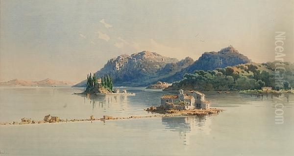 The Islands Of Pontikonissi And Vlacherna, Corfu - view 1