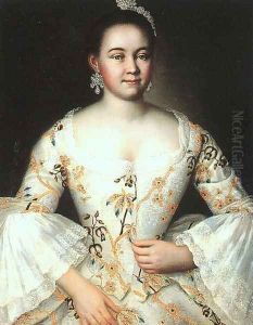 Portrait of Stepanida Yakovleva (after 1756) Portrait of Stepanida Yakovleva (after 1756)