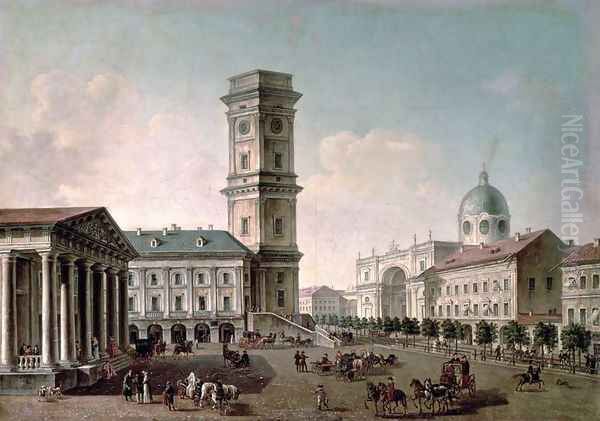 View of Nevsky Prospekt, St. Petersburg, 1810-20 - view 1