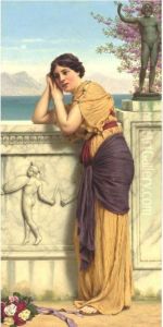Rich Gifts Wax Poor When Lovers Prove Unkind by John William Godward