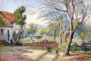 Cottage and Garden by Victor-Alfred-Paul Vignon