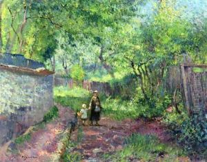 Mother and Child taking a Walk