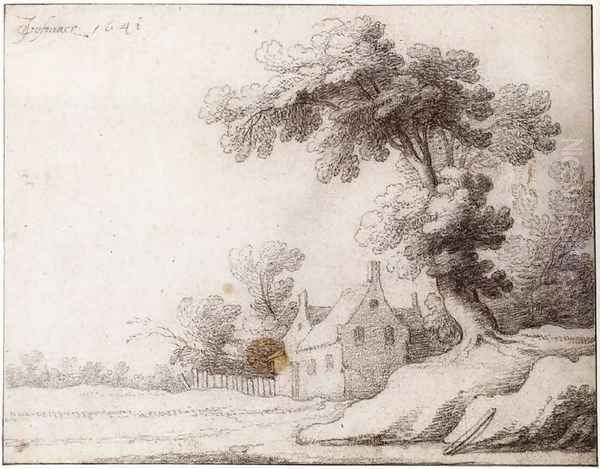 Landscape with a Tall Tree on the Right 1641 - view 1
