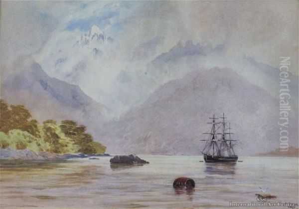 Hms Blanche In George's Sound - view 1