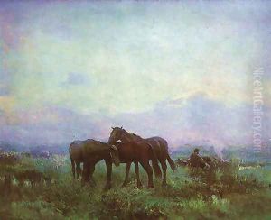 Cossack Picket, 1888 by Serhii Vasylkivsky