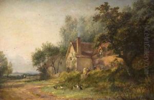 Lane at Bridgnorth by William Henry Vernon