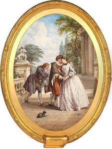 L'ecole Des Maris - Moliere by Louis Haghe