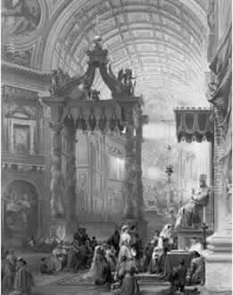 L'interieur De Saint Pierre De Rome - view 1