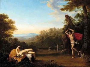 Procris and Cephalus by Daniel Vertangen