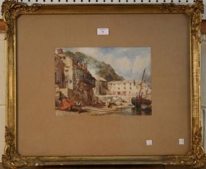 View Of The Harbour At Lynmouth