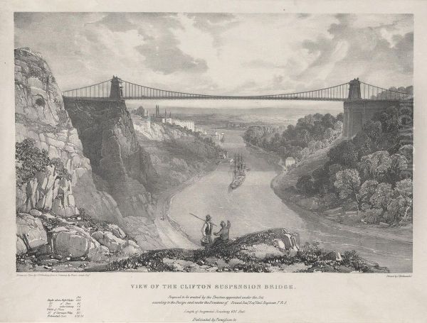 View Of The Clifton Suspension Bridge - view 1