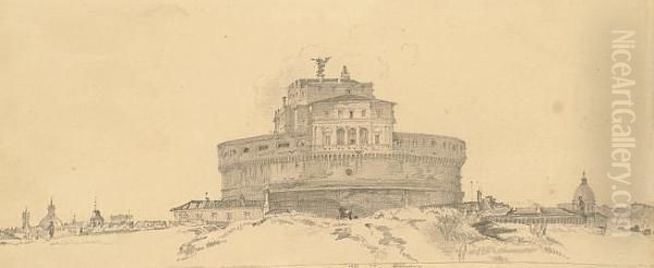 View Of Castel St. Angelo, Rome. - view 1