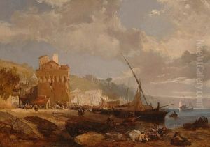 Italianate Coastal Scene. Italianate Coastal Scene.