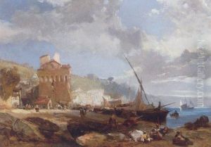 Italianate Coastal Scene Italianate Coastal Scene