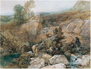 Shooting In The Highlands by James Duffield Harding