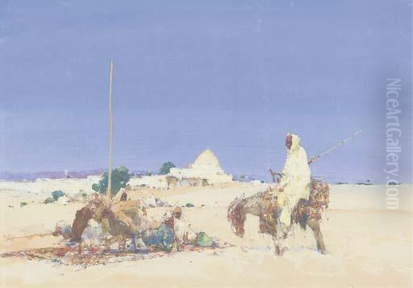 Traders In The Desert - view 1