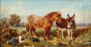 A Noonday Rest by James Jnr Hardy