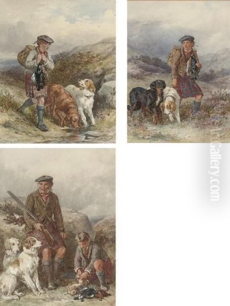 A Rough Shoot; Grouse For The Bag; And Returning Home - view 1