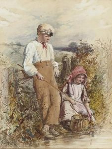 The Young Fisherfolk by James Jnr Hardy