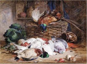 Still Life Of Dead Game by James Jnr Hardy