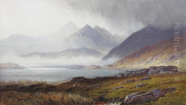 The Five Sisters Of Kintail, Scotland - view 1
