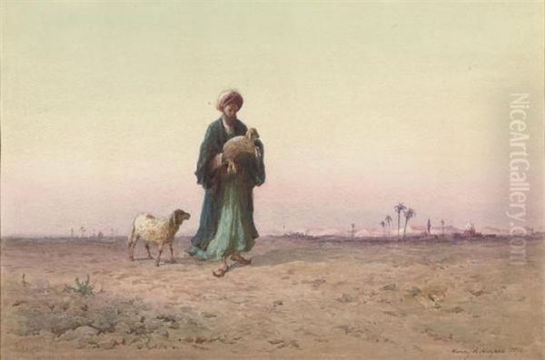 The Lost Sheep (illustrated); And A Procession - view 1