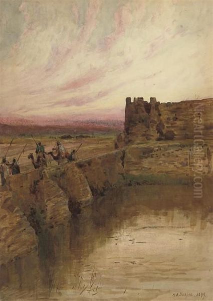Sunset Over The Holy Land - view 1