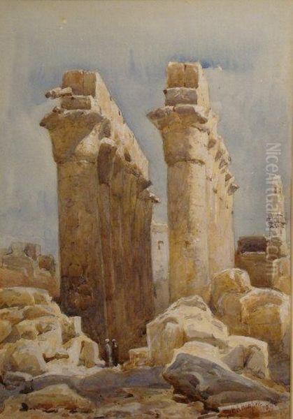Columns At Karnak, Egypt - view 1
