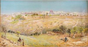 Jerusalem From The Mount Of Olives