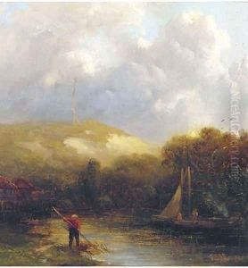 A river near the dunes