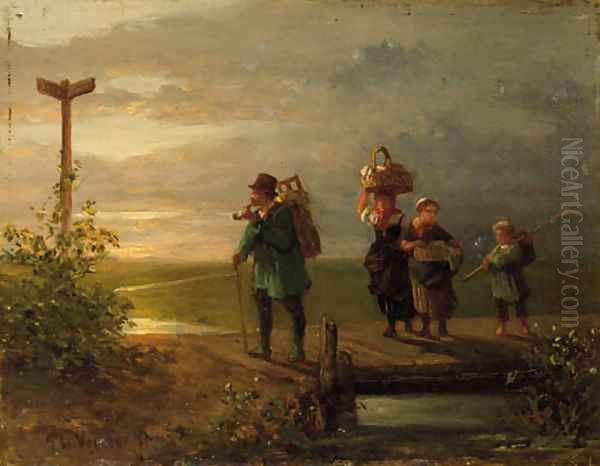 At the crossroads - view 1