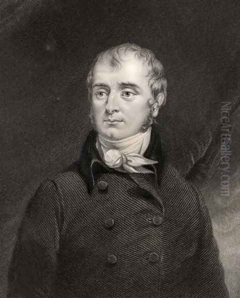 Marie Francois Xavier Bichat, engraved by H. Cook, from The National Portrait Gallery, Volume III, published c.1820 - view 1