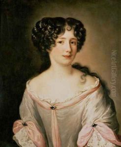 Portrait of a lady thought to be Madame Hortensia