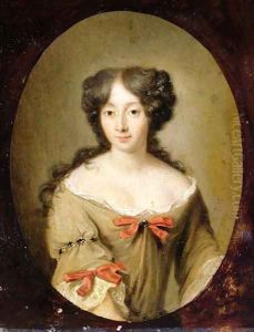Portrait of Marie-Anne Mancini 1646-1714 c.1670 by Jacob Ferdinand Voet