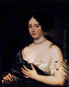 Maria Mancini as Cleopatra by Jacob Ferdinand Voet